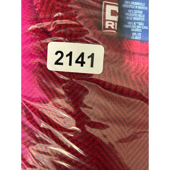 Chaps Ralph Lauren Sweater Mens Large Red Pullover Long Sleeve Knit Hand Framed - Picture 6 of 6